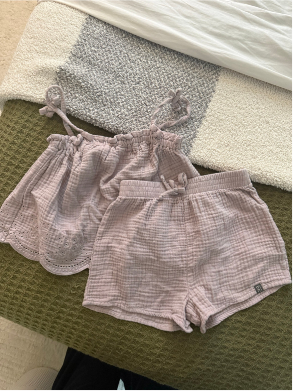 Girls Modern Moments by Gerber light purple Matching Set 5T